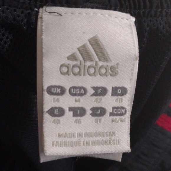 Adidas Track Pants Dark Grey/Hot Pink Women's Sz M - Picture 4 of 6